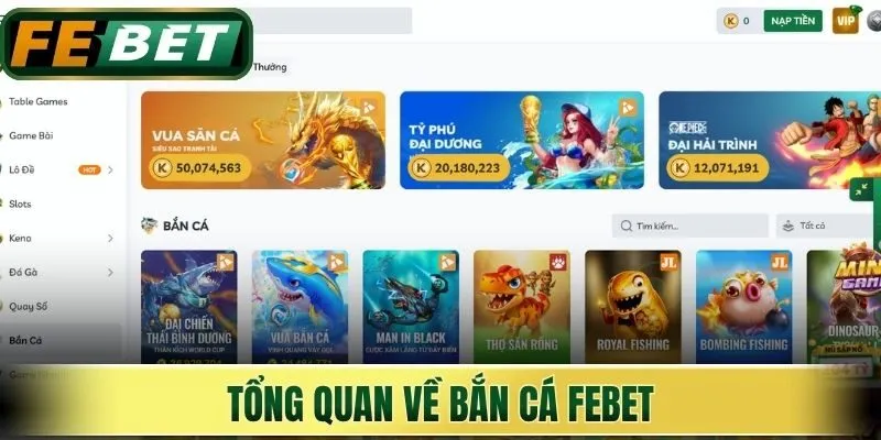 Tổng quan về bắn cá Febet