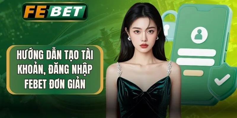 Hướng dẫn tạo tài khoản, đăng nhập FEBET đơn giản