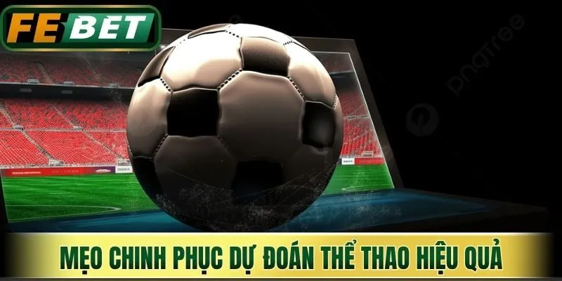 Mẹo chinh phục dự đoán thể thao hiệu quả