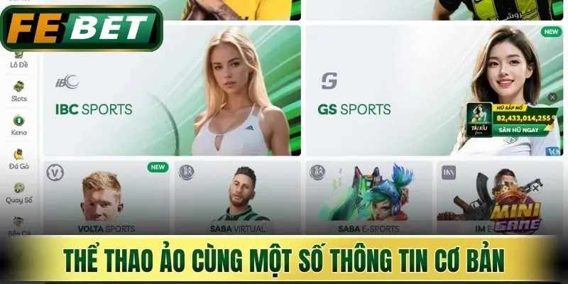 Thể thao ảo cùng một số thông tin cơ bản